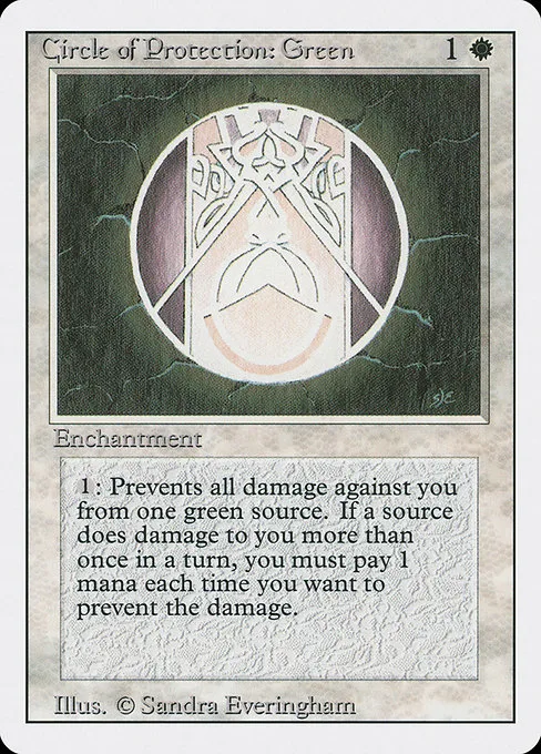 Circle of Protection: Green · Revised Edition 11/306
