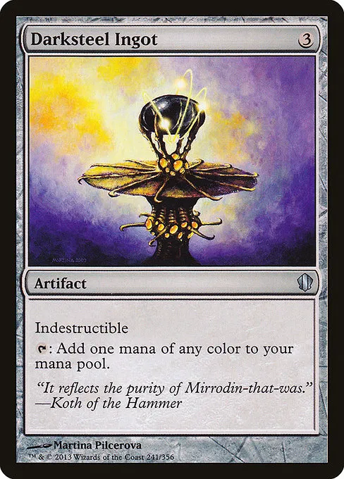 Darksteel Ingot · Commander 2013 241/356