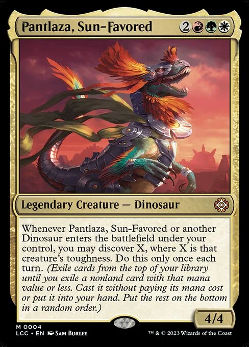 Pantlaza, Sun-Favored · The Lost Caverns of Ixalan Commander 4/370