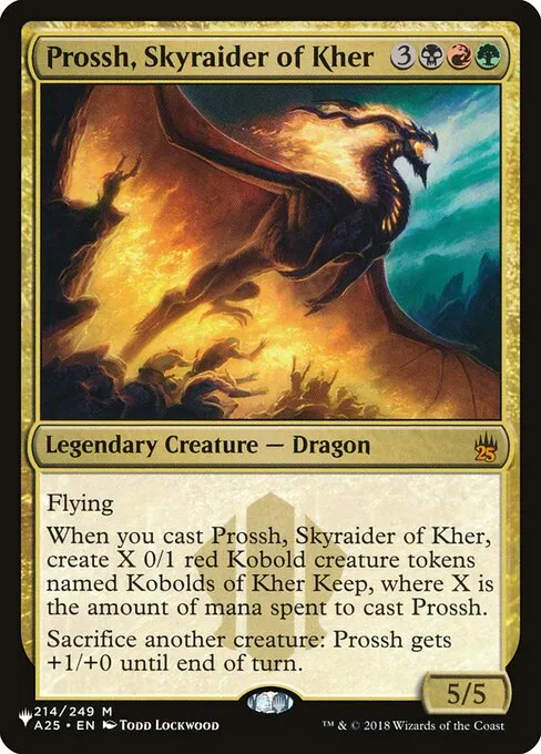 Prossh, Skyraider of Kher · The List A25-214/5050