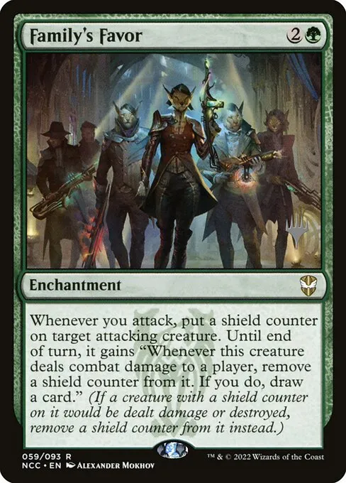 Family's Favor · New Capenna Commander Promos 59p/75