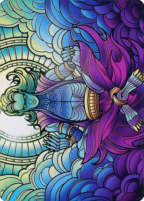 Zur, Eternal Schemer // Zur, Eternal Schemer · Dominaria United Art Series 81/81