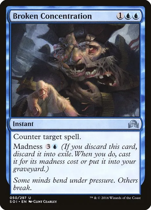Broken Concentration · Shadows over Innistrad 50/302