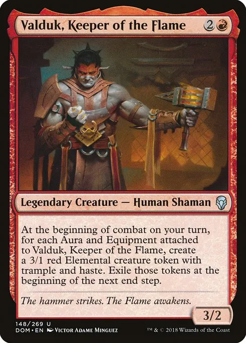 Valduk, Keeper of the Flame · Dominaria 148/280