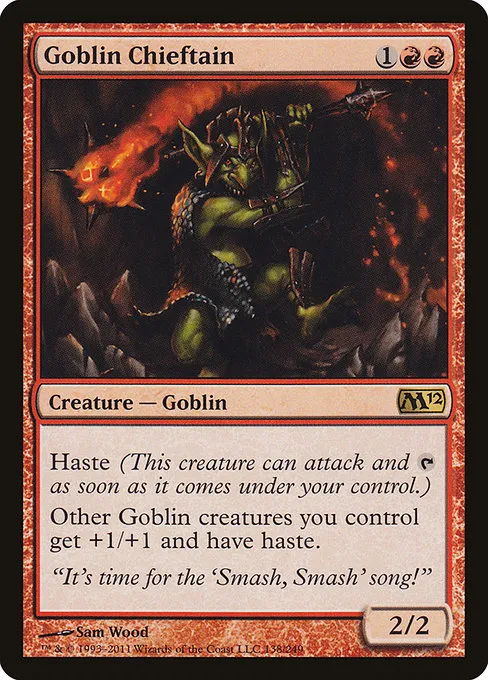 Goblin Chieftain · Magic 2012 138/249