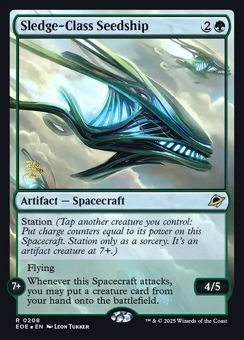 Sledge-Class Seedship · Edge of Eternities Promos 208s/160