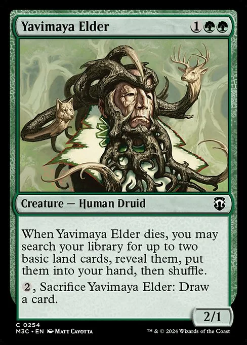 Yavimaya Elder · Modern Horizons 3 Commander 254/398