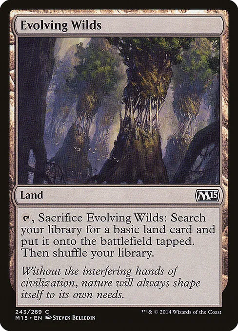 Evolving Wilds · Magic 2015 243/284