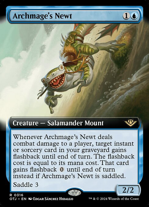 Archmage's Newt · Outlaws of Thunder Junction 316/374