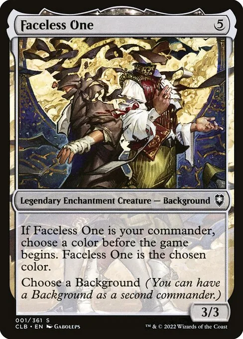 Faceless One · Commander Legends: Battle for Baldur's Gate 1/936