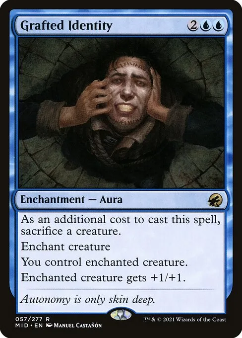 Grafted Identity · Innistrad: Midnight Hunt 57/399