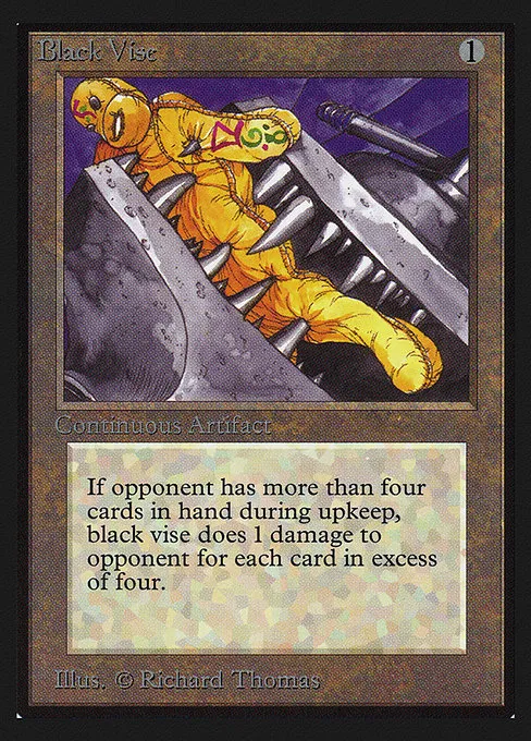 Black Vise · Collectors' Edition 234/302