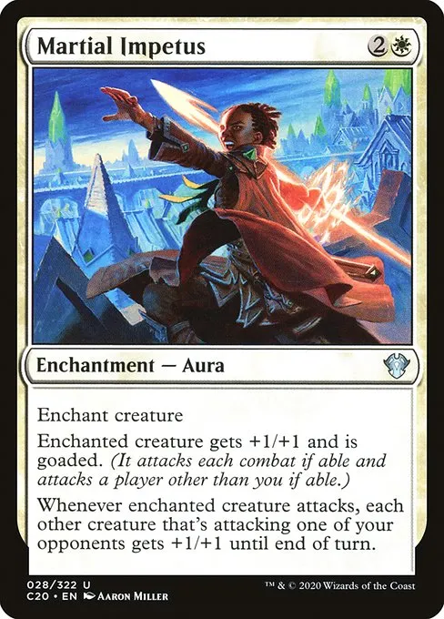 Martial Impetus · Commander 2020 28/322