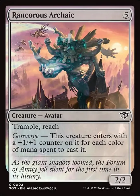 Rancorous Archaic · Secrets of Strixhaven 2/368