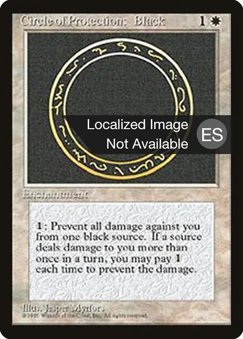 Circle of Protection: Black · Fourth Edition Foreign Black Border 14/378
