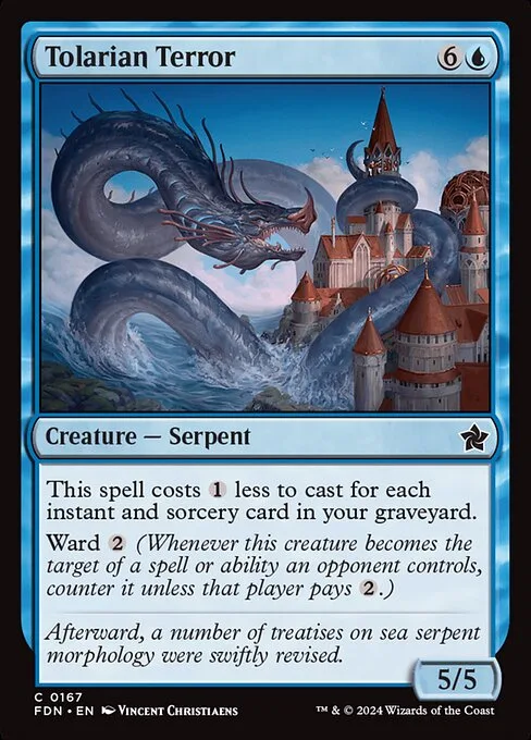 Tolarian Terror · Foundations 167/771