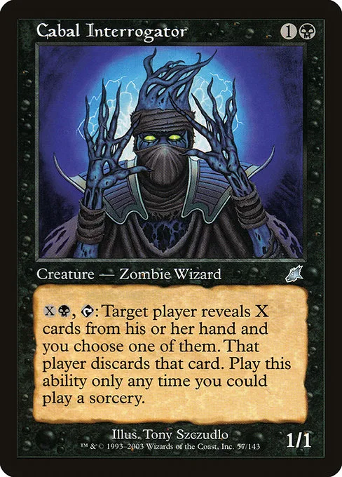 Cabal Interrogator · Scourge 57/143