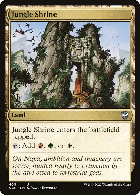 Jungle Shrine · New Capenna Commander 409/447