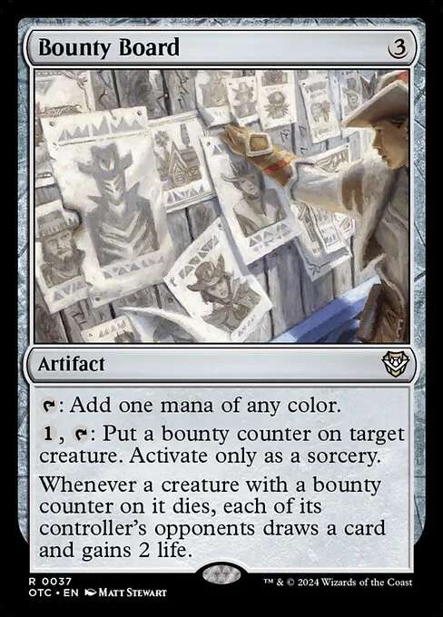 Bounty Board · Outlaws of Thunder Junction Commander 37/342