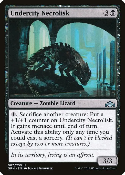Undercity Necrolisk · Guilds of Ravnica 87/273