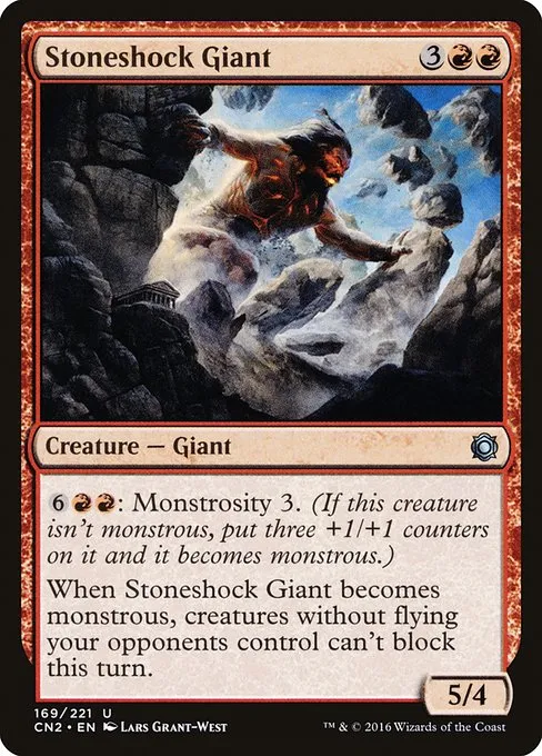 Stoneshock Giant · Conspiracy: Take the Crown 169/222