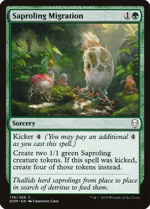 Saproling Migration · Dominaria 178/280