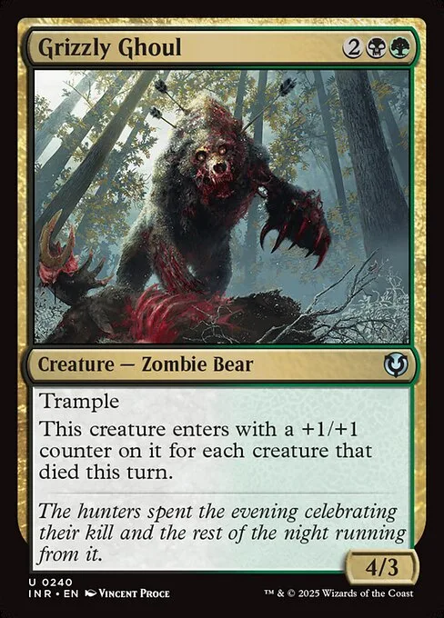 Grizzly Ghoul · Innistrad Remastered 240/495