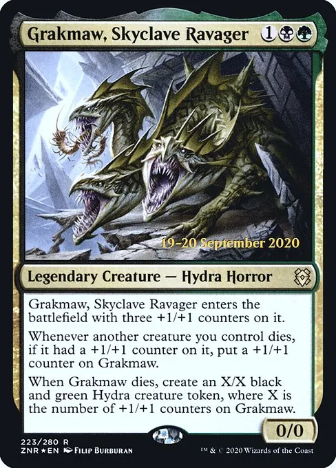 Grakmaw, Skyclave Ravager · Zendikar Rising Promos 223s/153