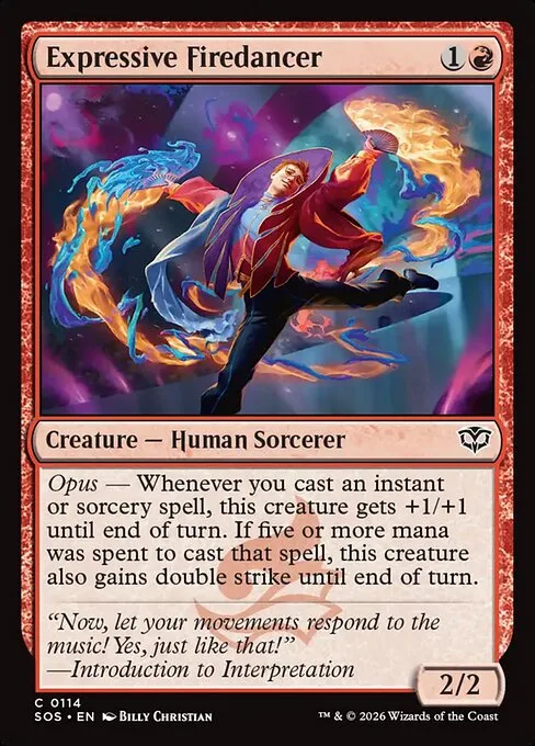 Expressive Firedancer · Secrets of Strixhaven 114/368