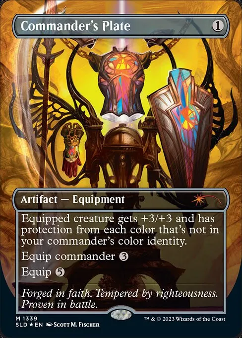 Commander's Plate · Secret Lair Drop 1339/2547