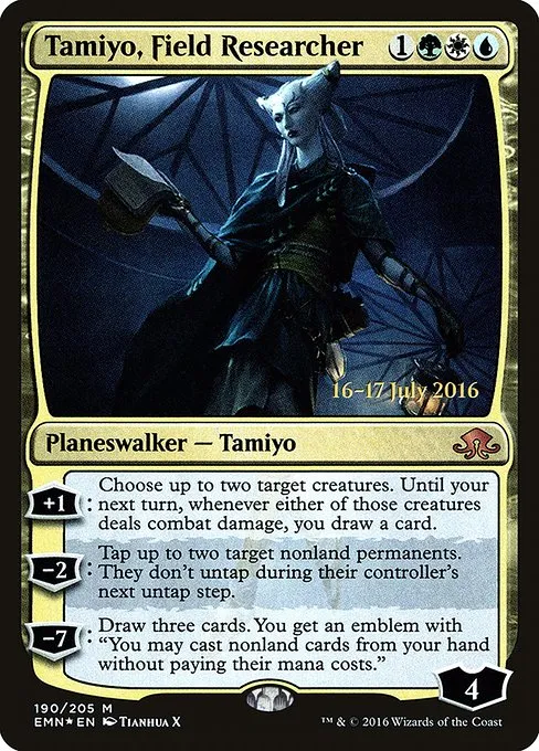 Tamiyo, Field Researcher · Eldritch Moon Promos 190s/77