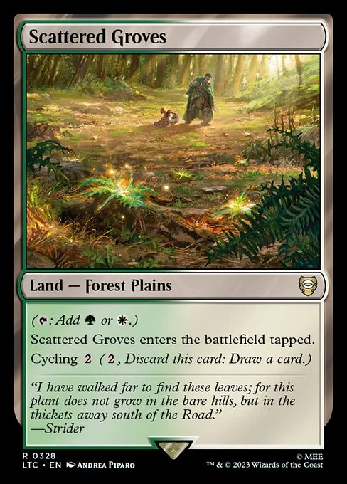 Scattered Groves · Tales of Middle-earth Commander 328/591