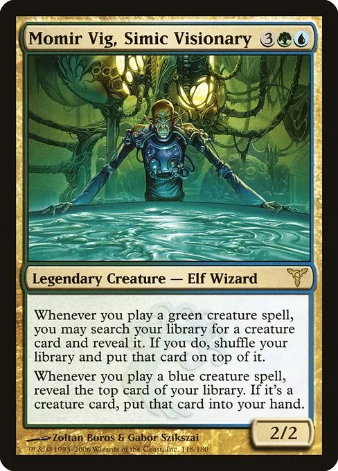 Momir Vig, Simic Visionary · Dissension 118/180
