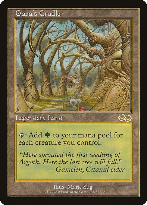 Gaea's Cradle · Urza's Saga 321/357
