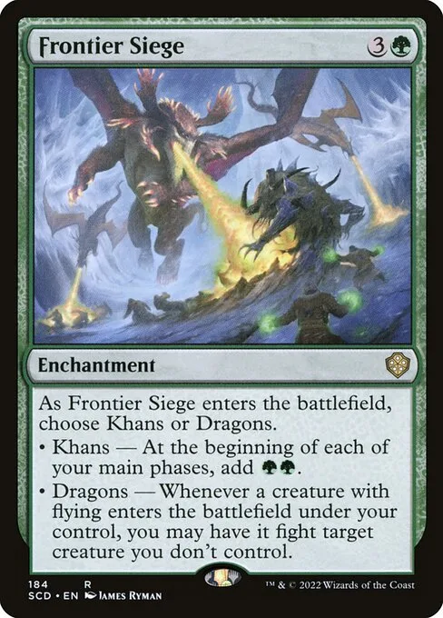 Frontier Siege · Starter Commander Decks 184/352