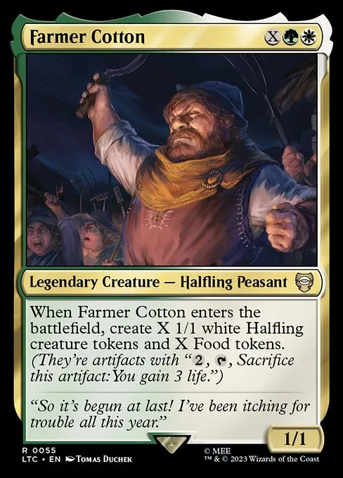 Farmer Cotton · Tales of Middle-earth Commander 55/591