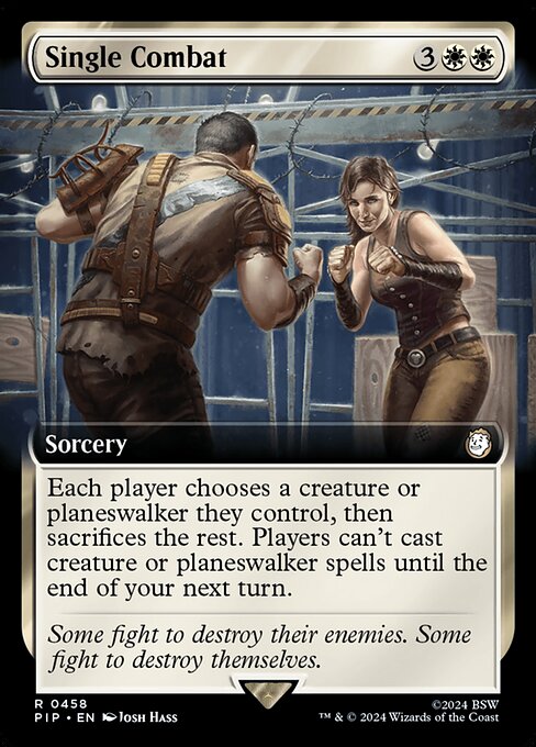 Single Combat · Fallout 458/1068