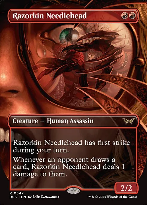 Razorkin Needlehead · Duskmourn: House of Horror 347/419