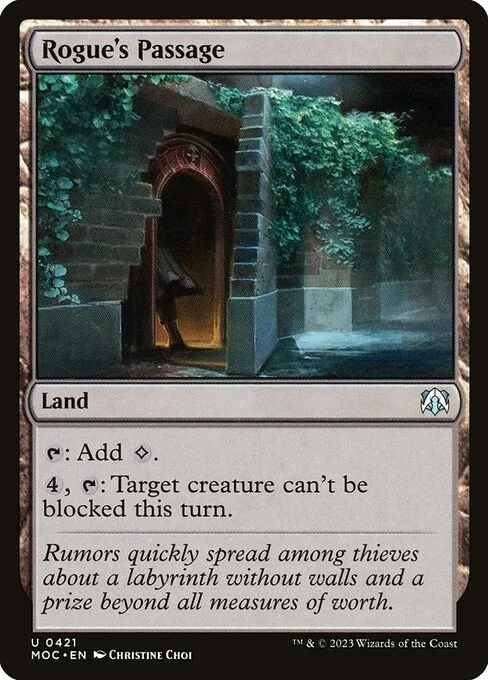 Rogue's Passage · March of the Machine Commander 421/450
