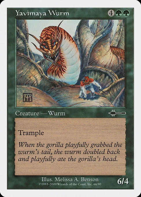 Yavimaya Wurm · Beatdown Box Set 66/90