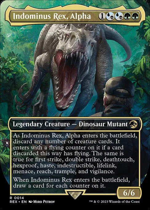Indominus Rex, Alpha · Jurassic World Collection 14/45