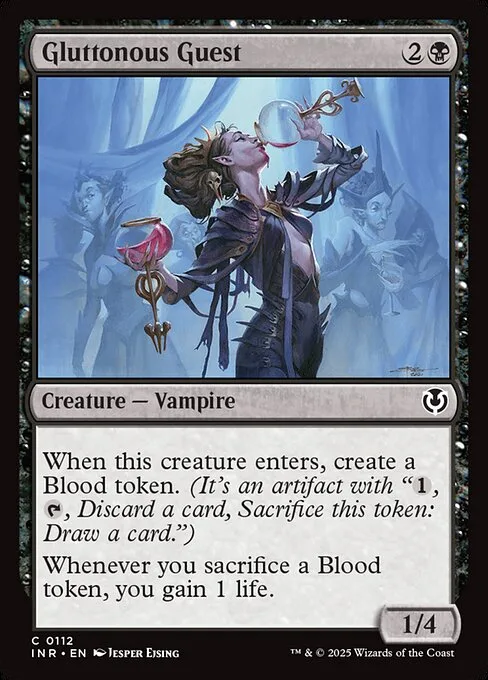 Gluttonous Guest · Innistrad Remastered 112/495