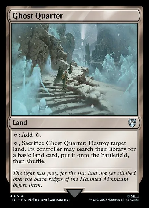 Ghost Quarter · Tales of Middle-earth Commander 314/591