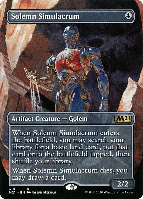 Solemn Simulacrum · Core Set 2021 319/397