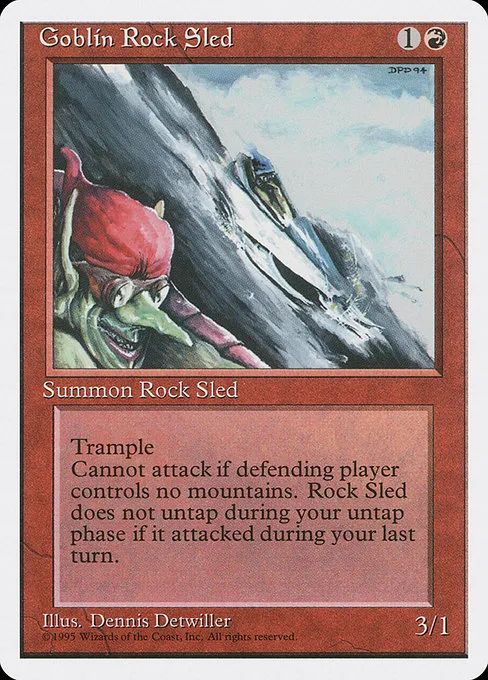 Goblin Rock Sled · Fourth Edition 199/380