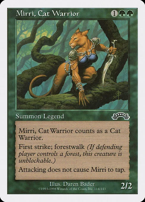 Mirri, Cat Warrior · Anthologies 60/85