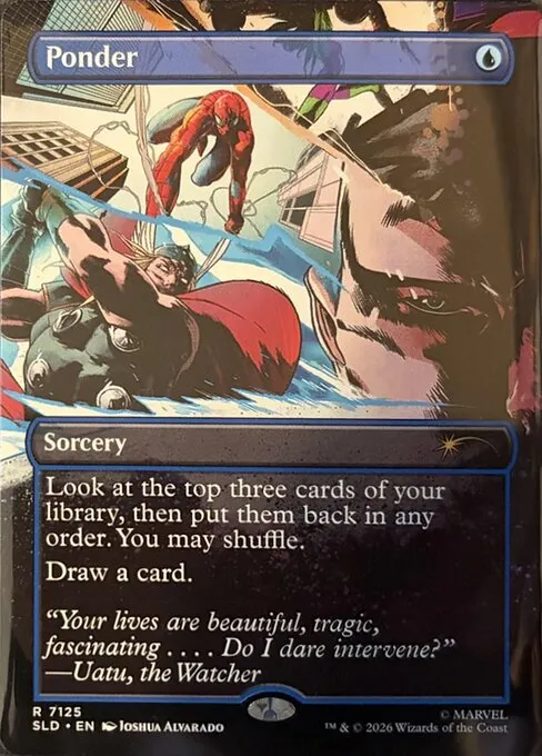 Ponder · Secret Lair Drop 7125/2547