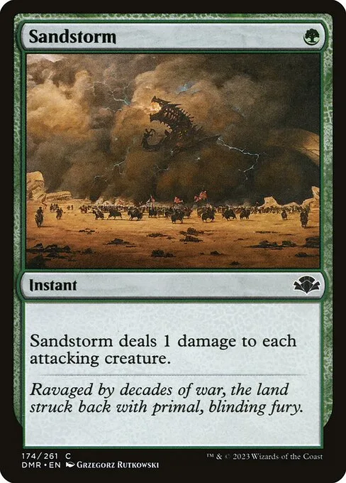 Sandstorm · Dominaria Remastered 174/457