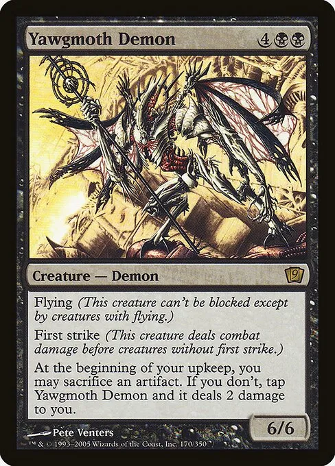 Yawgmoth Demon · Ninth Edition 170★/710