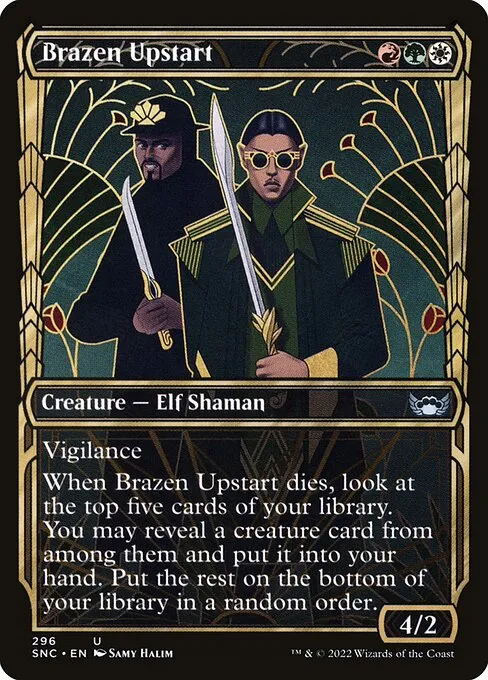 Brazen Upstart · Streets of New Capenna 296/513